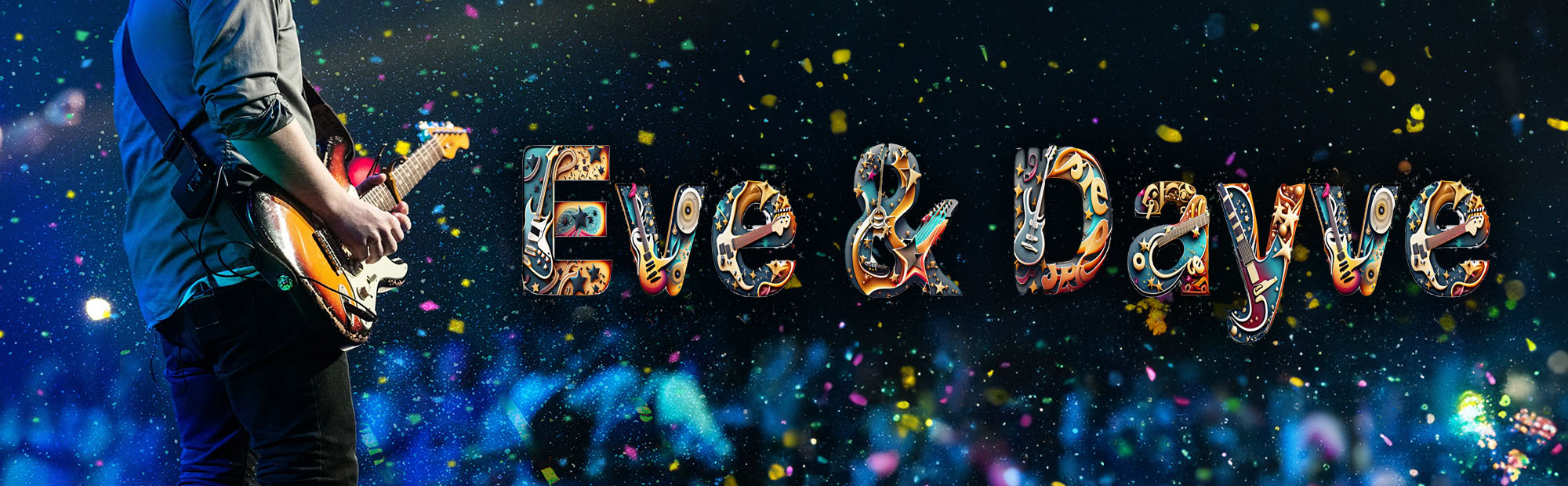 Guitar wedding wide 2